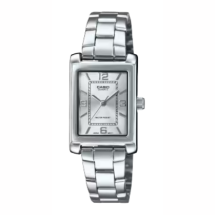 Casio General LTP-1234DD-7A Stainless Steel Band Analog Women Watch